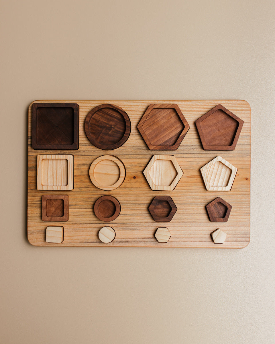 Oyuncak houten vormen puzzle 69