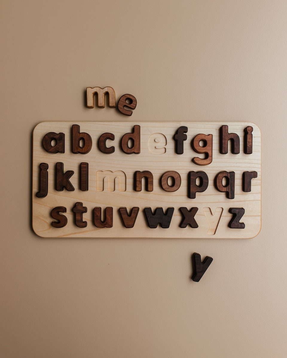 Oyuncak kleine letters alfabetpuzzel