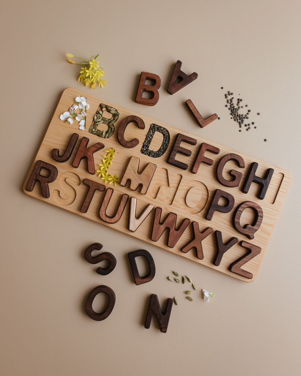 Oyuncak  letters hout