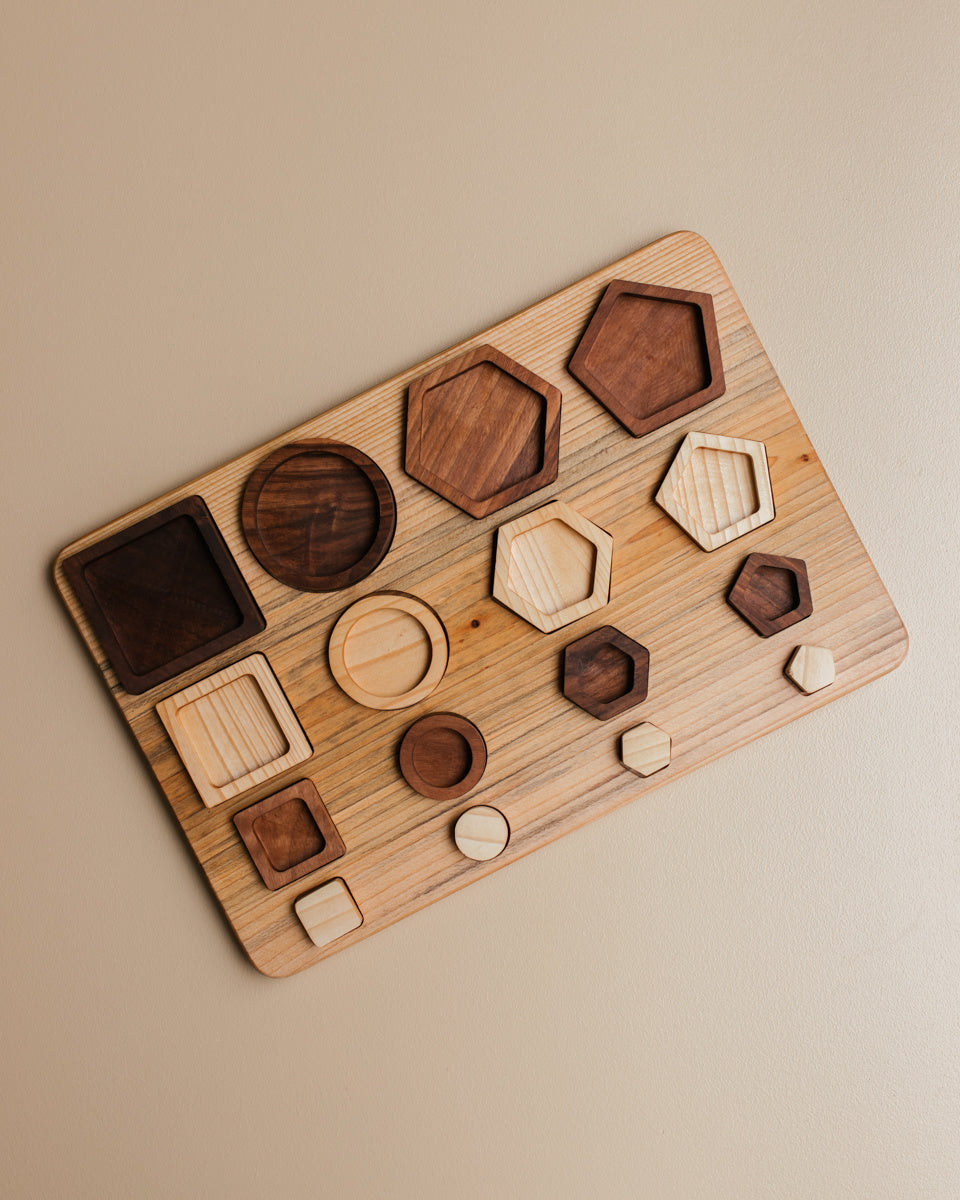Oyuncak puzzle wood forms