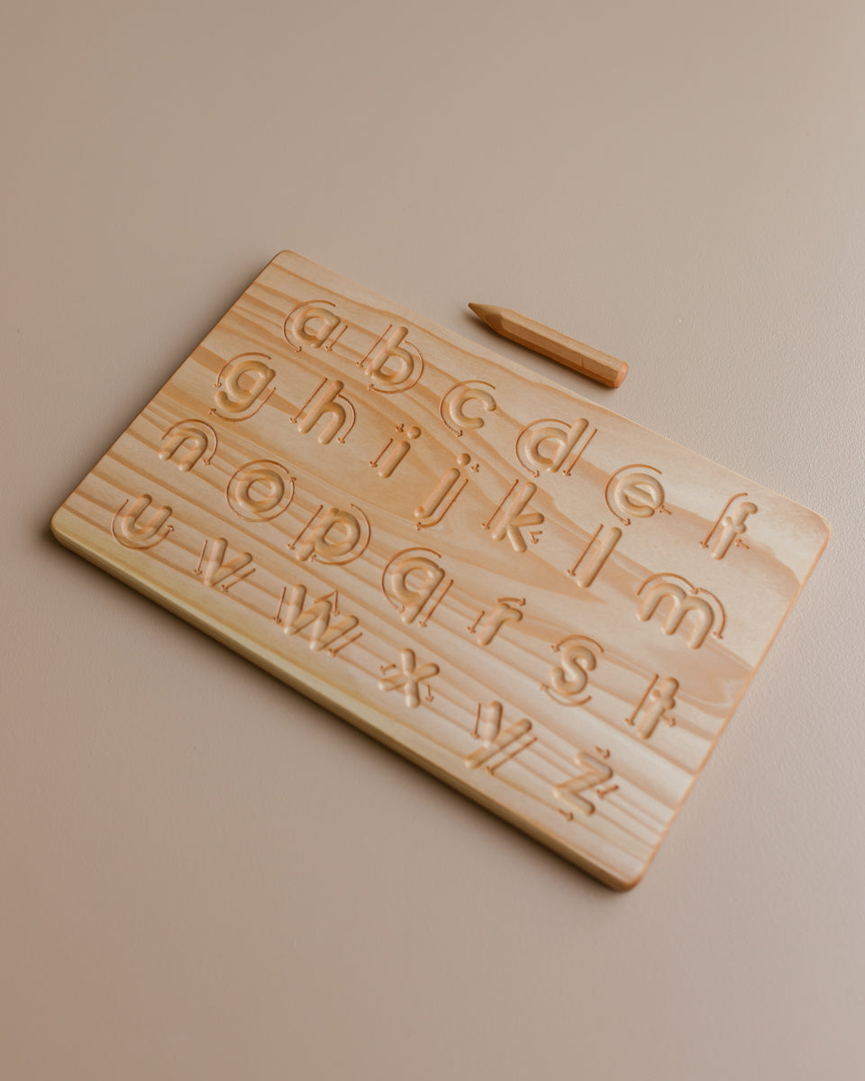 Oyuncak tracing bord letters alfabet