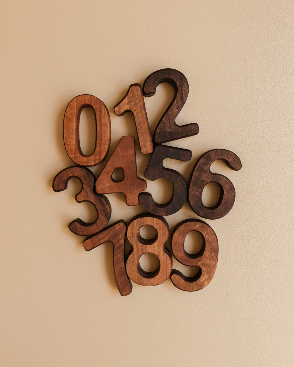 oyuncak wooden numbers