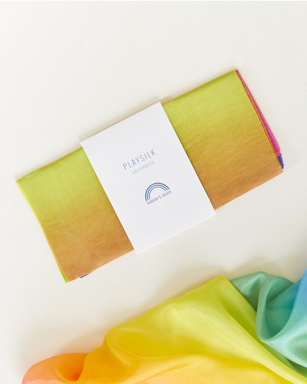 Sarah's Silks Playsilks rainbow