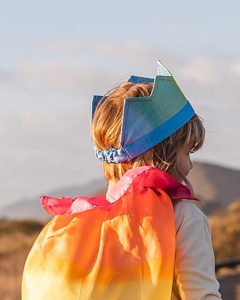 Sarah's Silks regenboog cape_3
