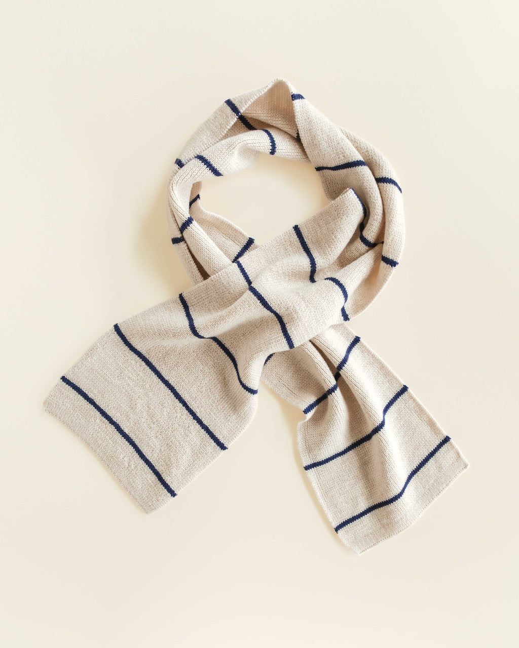 SCARF IGOR CREAM + BLUE 1