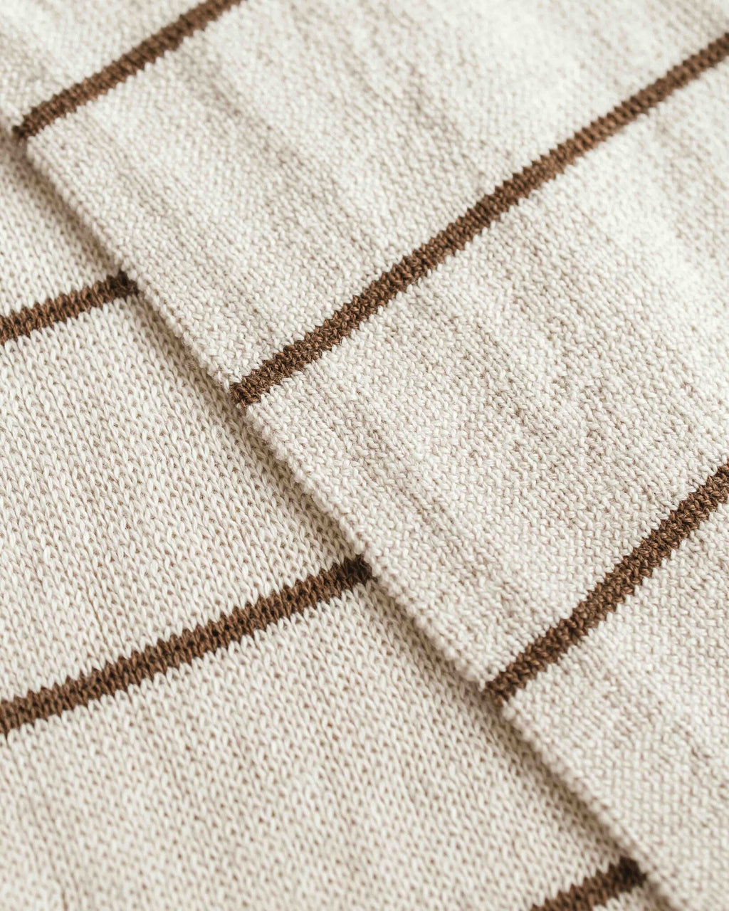 SCARF IGOR CREAM + MOCHA 3