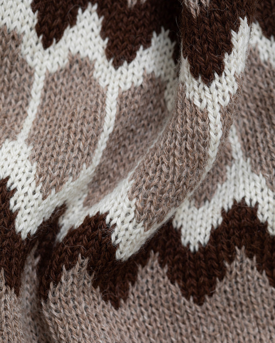 Serendipity trui alpaca Pebble