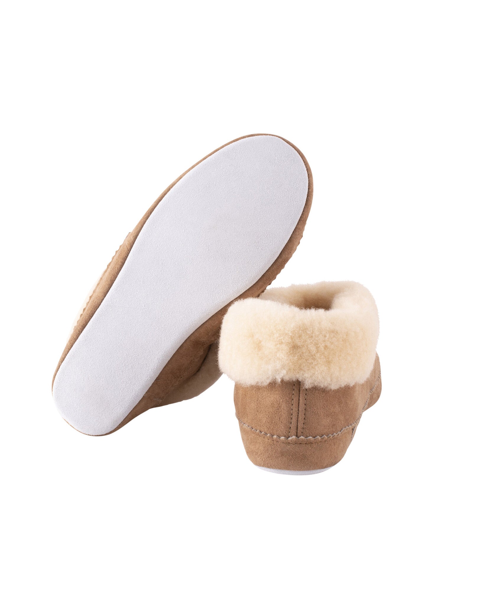 Shepherd Wollen damespantoffels Emmy - chestnut3