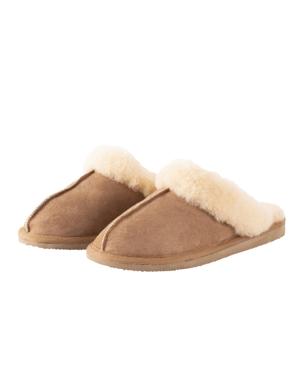 Shepherd Wollen damespantoffels Jessica - chestnut2