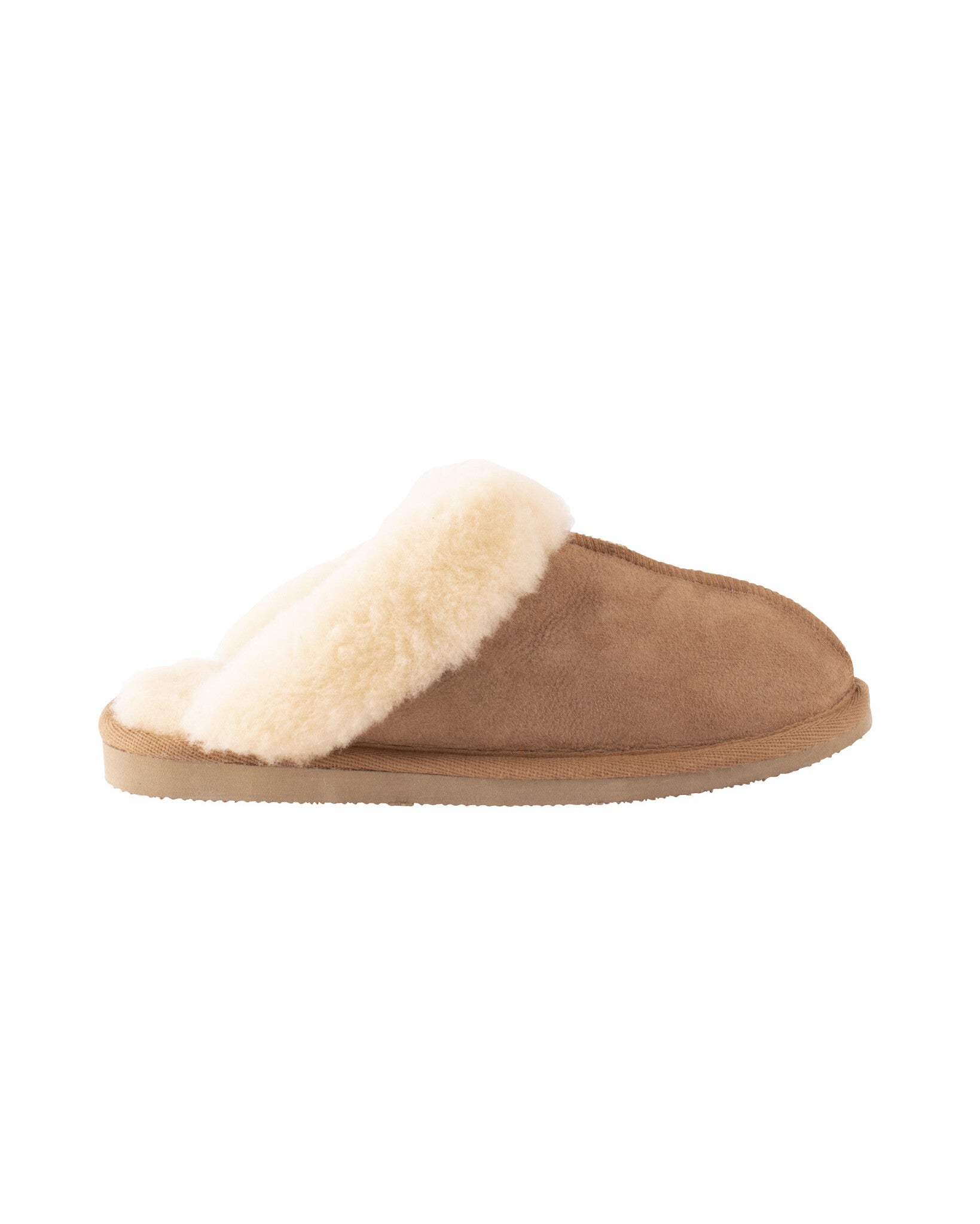 Shepherd Wollen damespantoffels Jessica - chestnut