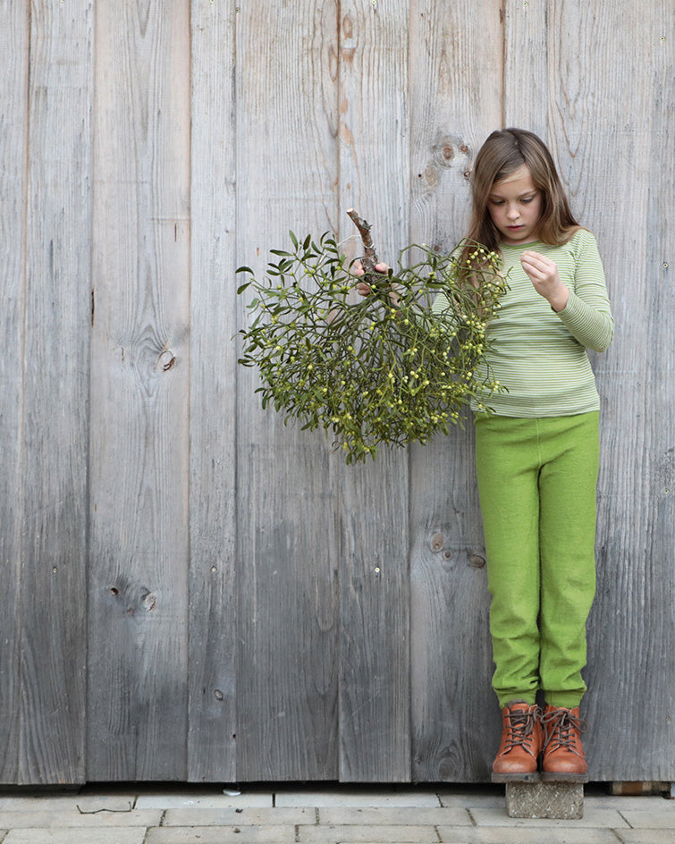 Shirt groen gestreept 3