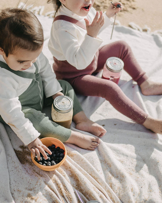 silly silas Maillot met bretels zonder voetjes - acai smoothie 2
