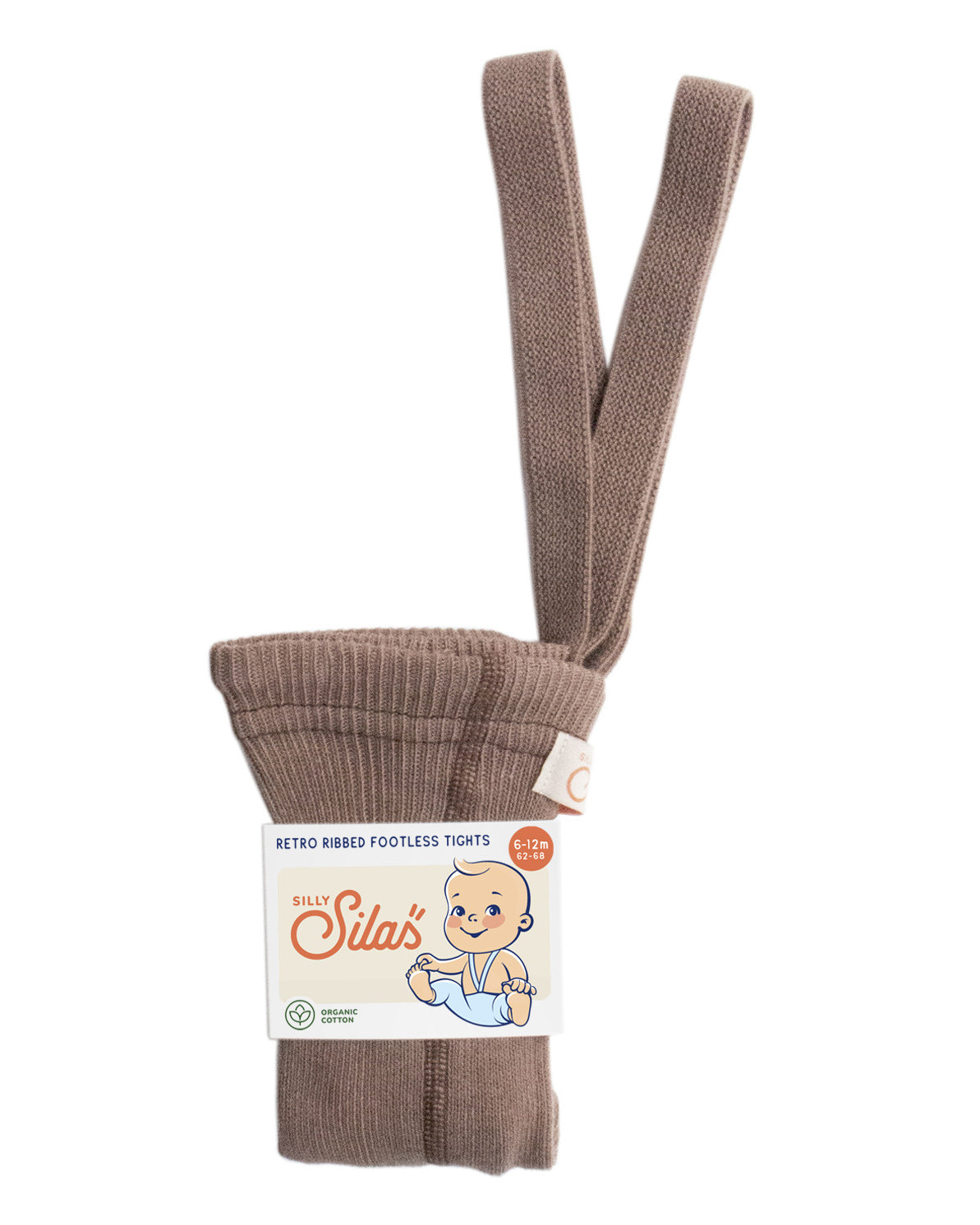 silly silas Maillot met bretels zonder voetjes - granola