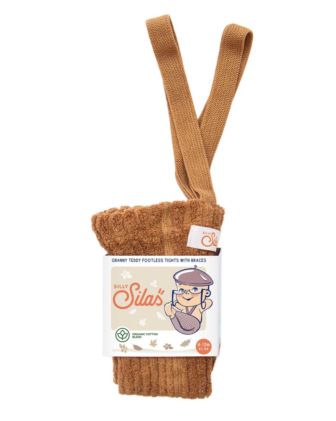 Silly_Silas_Teddy_Granny_Fooless_Amber_Organic cotton