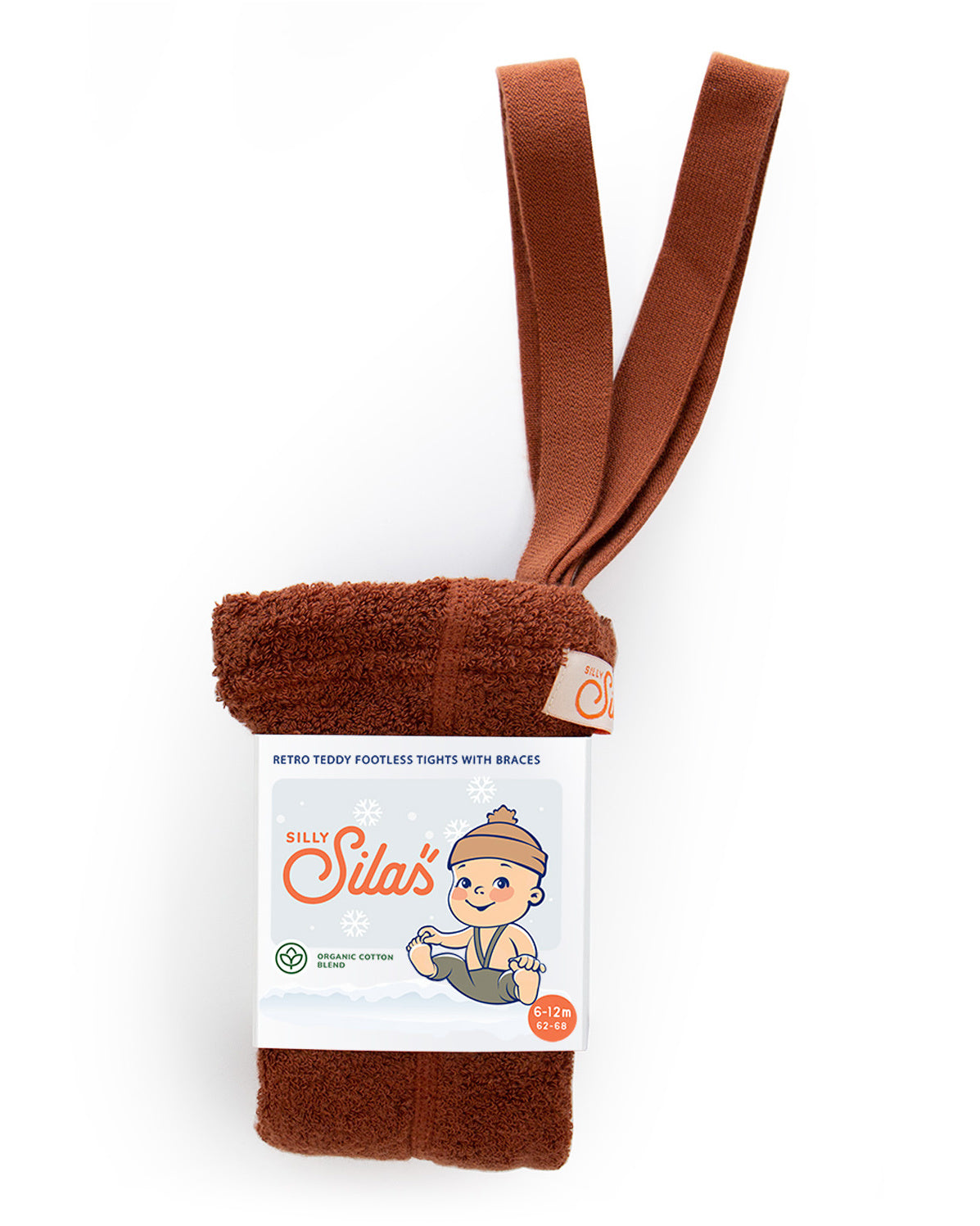 Silly Silas Teddy_Warmy_tights Footless_Cinnamon