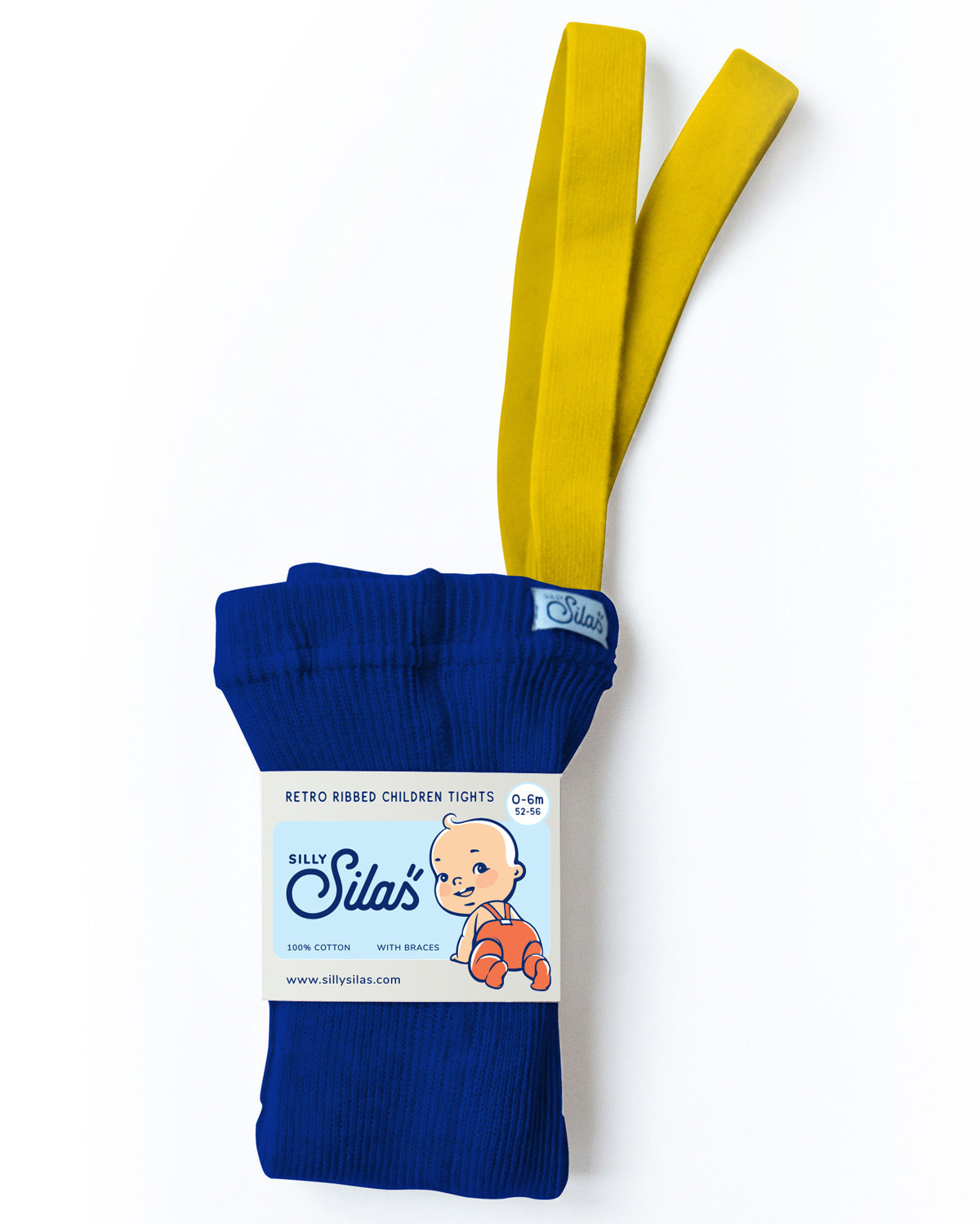 Silly-Silas-tights-with-braces-blue-and-yellow-two-colours