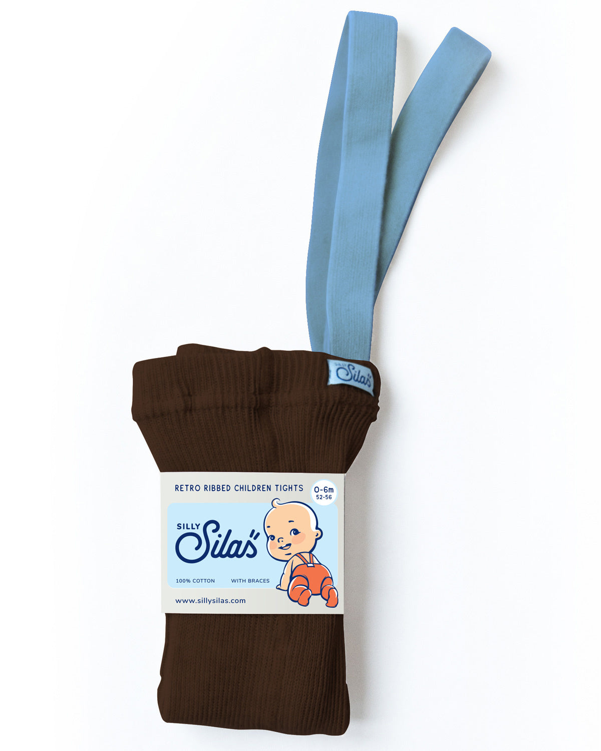 Silly-Silas-tights-with-braces-brown-blue-two-colours