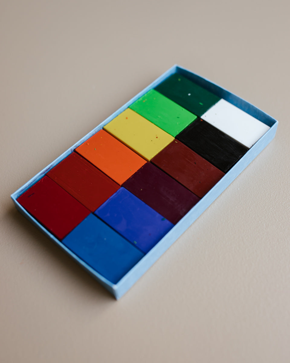Stockmar bijenwas krijtblokjes 12 stuks 85034200-12 2