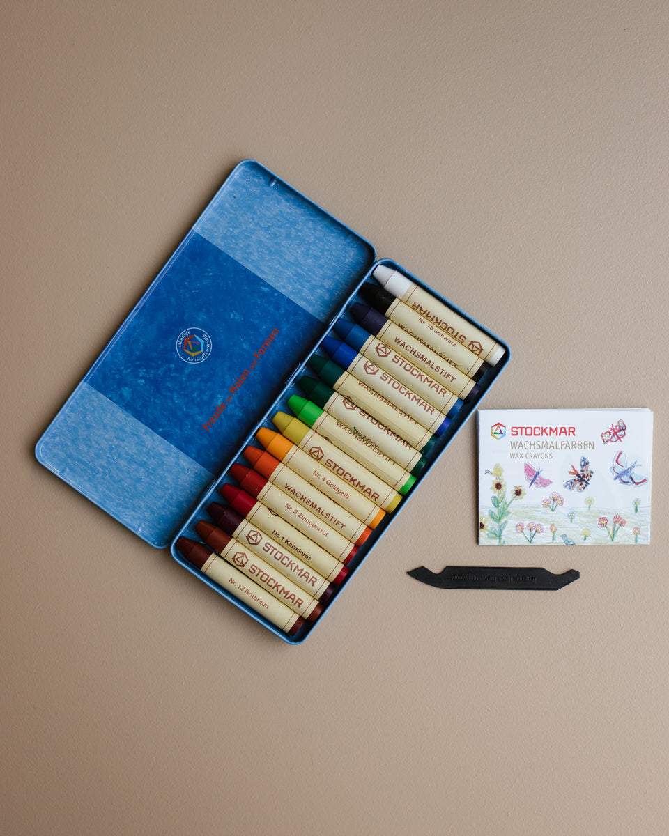 Stockmar bijenwas krijtstiftjes 16 stuks 85032000-16
