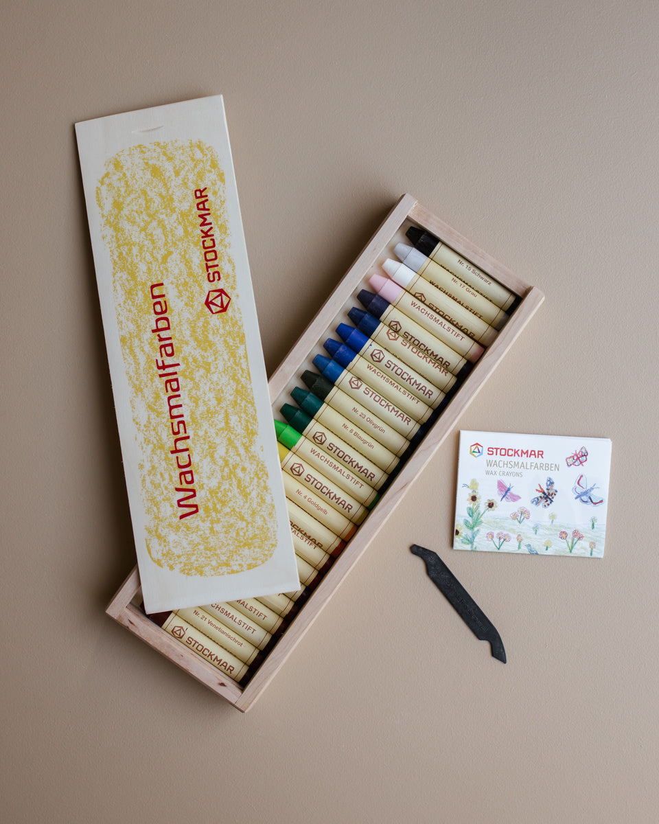 Stockmar bijenwas krijtstiftjes 24 stuks 85063100