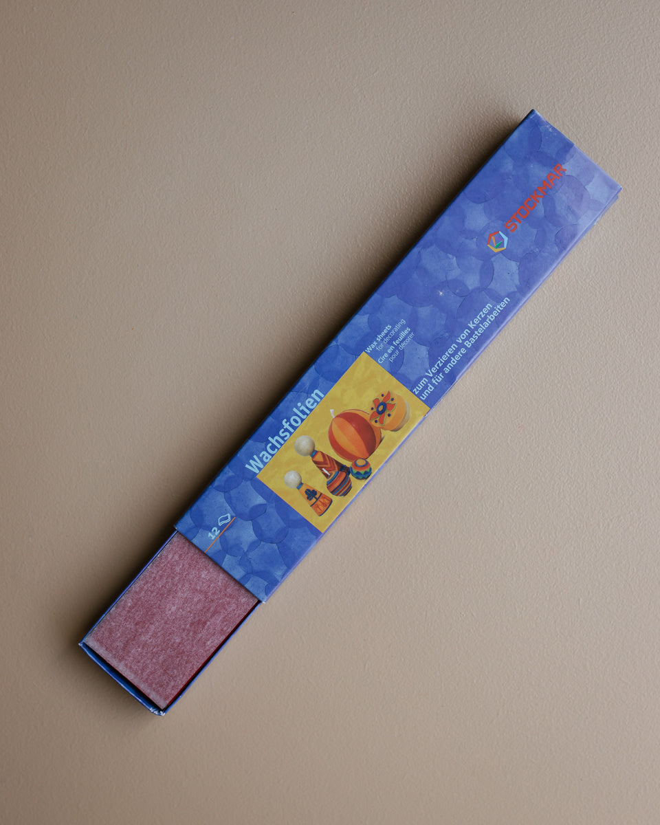 Stockmar wax sheets for decorating 12 pieces 85063000