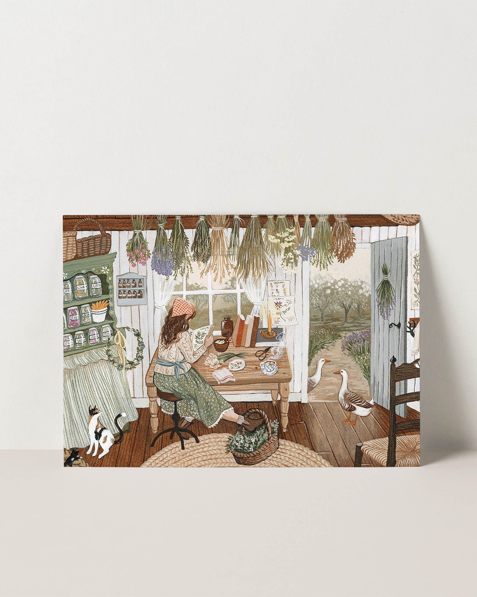 The Herbalist postcard