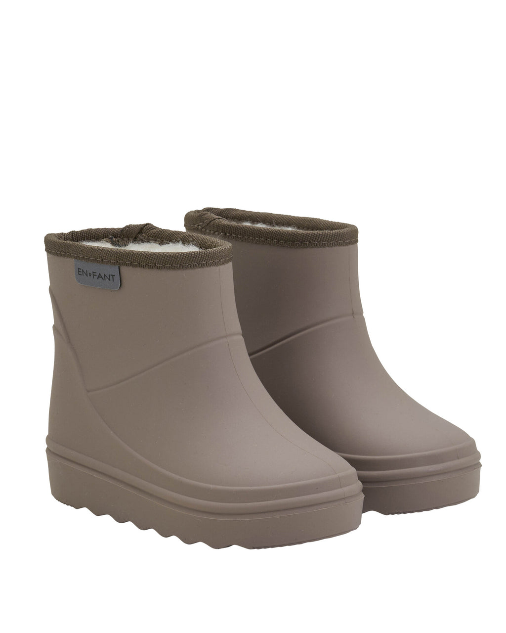 Thermo boots short rose taupe 1