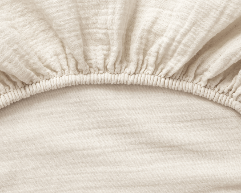 Tweepersoons hoeslaken sand 2