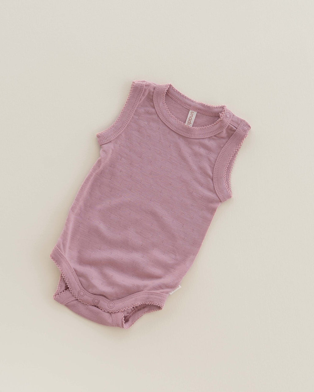 Unaduna - cameo rose - mouwloos romper -2