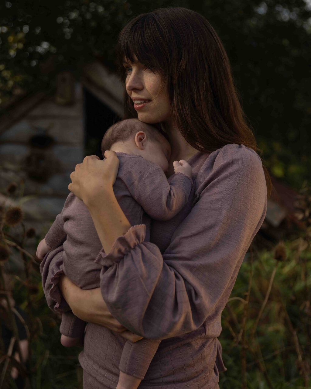 Unaduna - heather onesie_