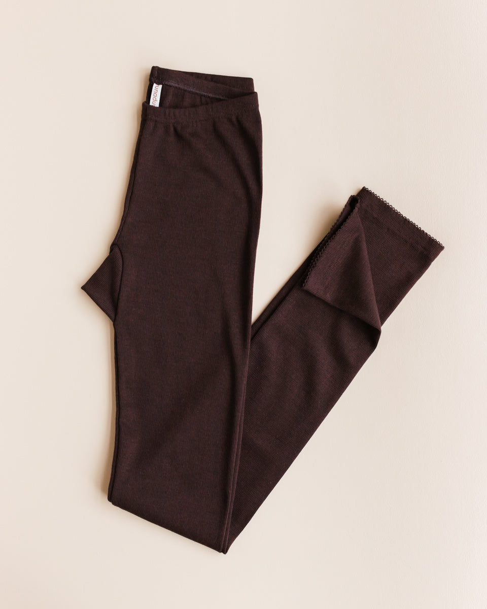 unaduna Dames legging tiny rib wol - kladdkaka 3