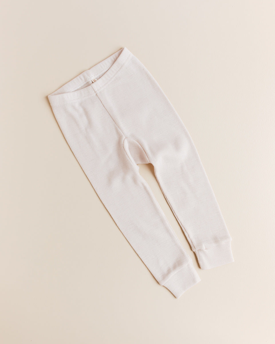 unaduna kids legging tiny rib wool mazarin