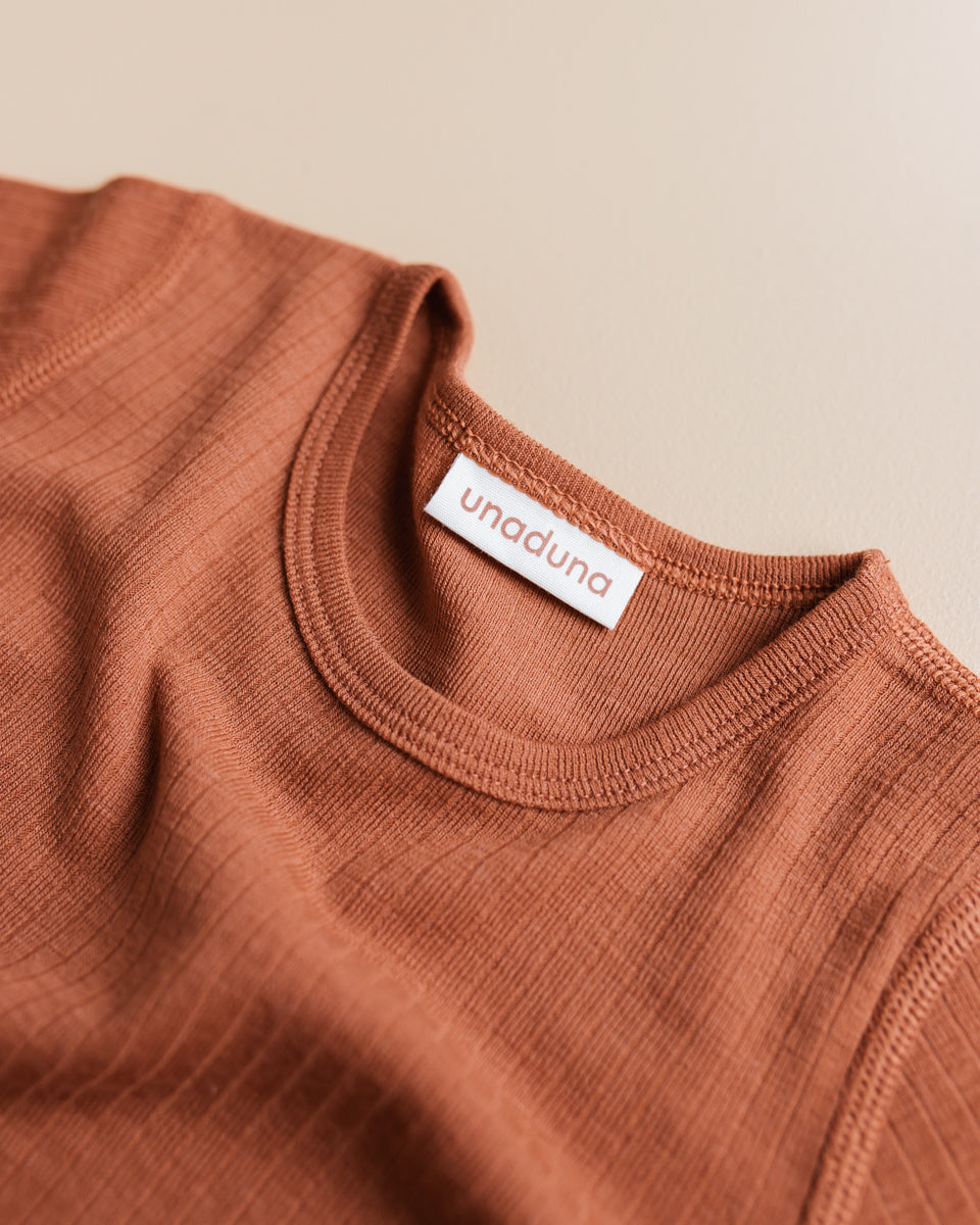 unaduna kinder t shirt umber