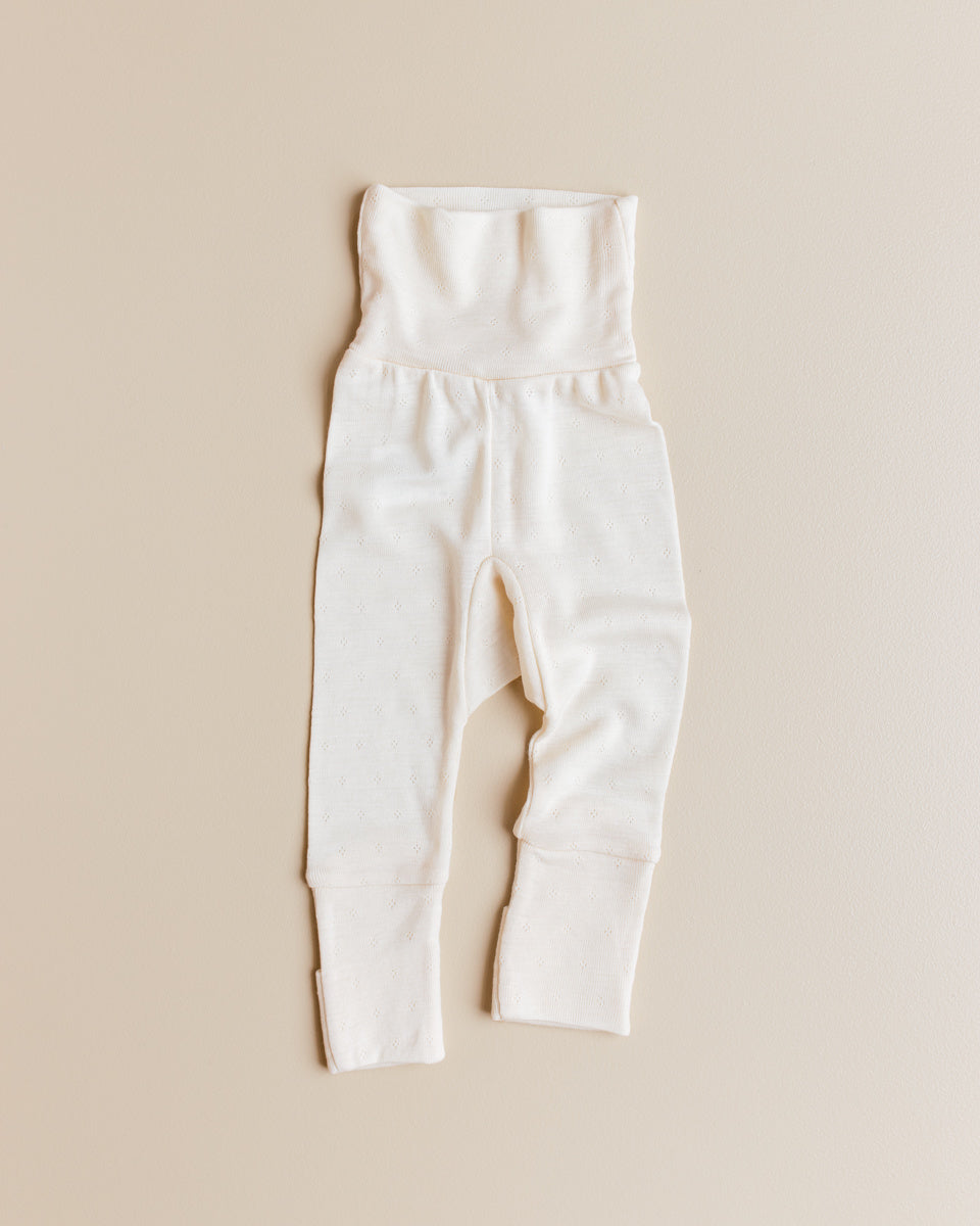 unaduna pants pointelle wool silk munkki