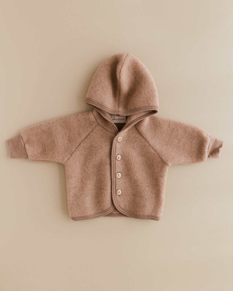Unaduna X Engel Jasje van wol-fleece - semla