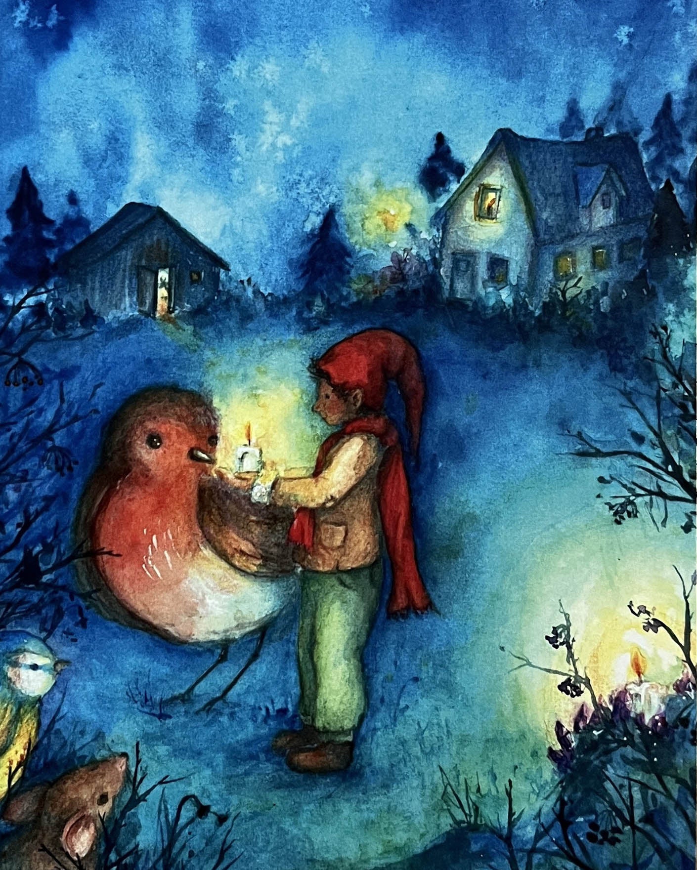 Vertelkaart de lichtjes van kabouter toban_2