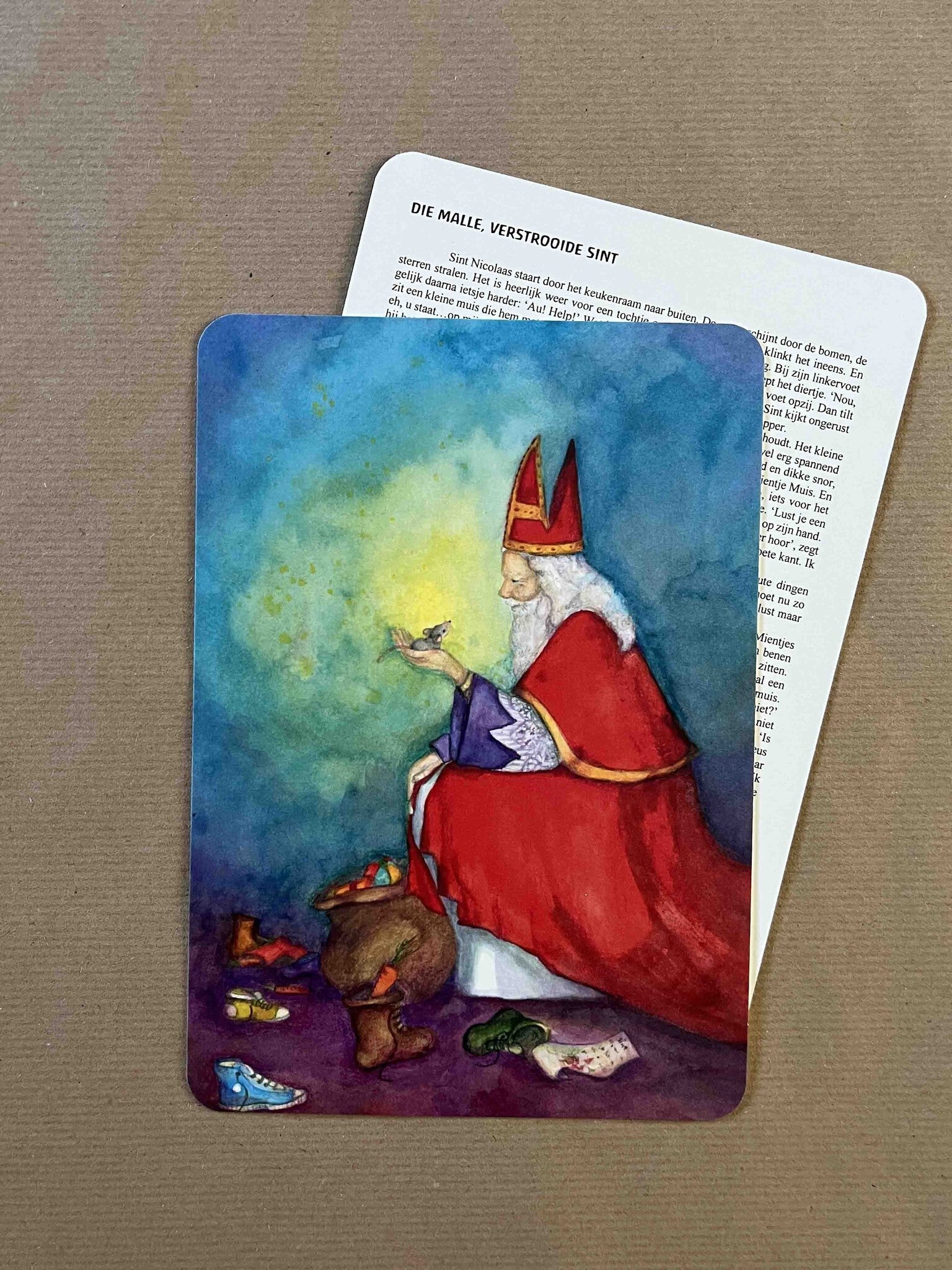 Vertelkaart Sinterklaas