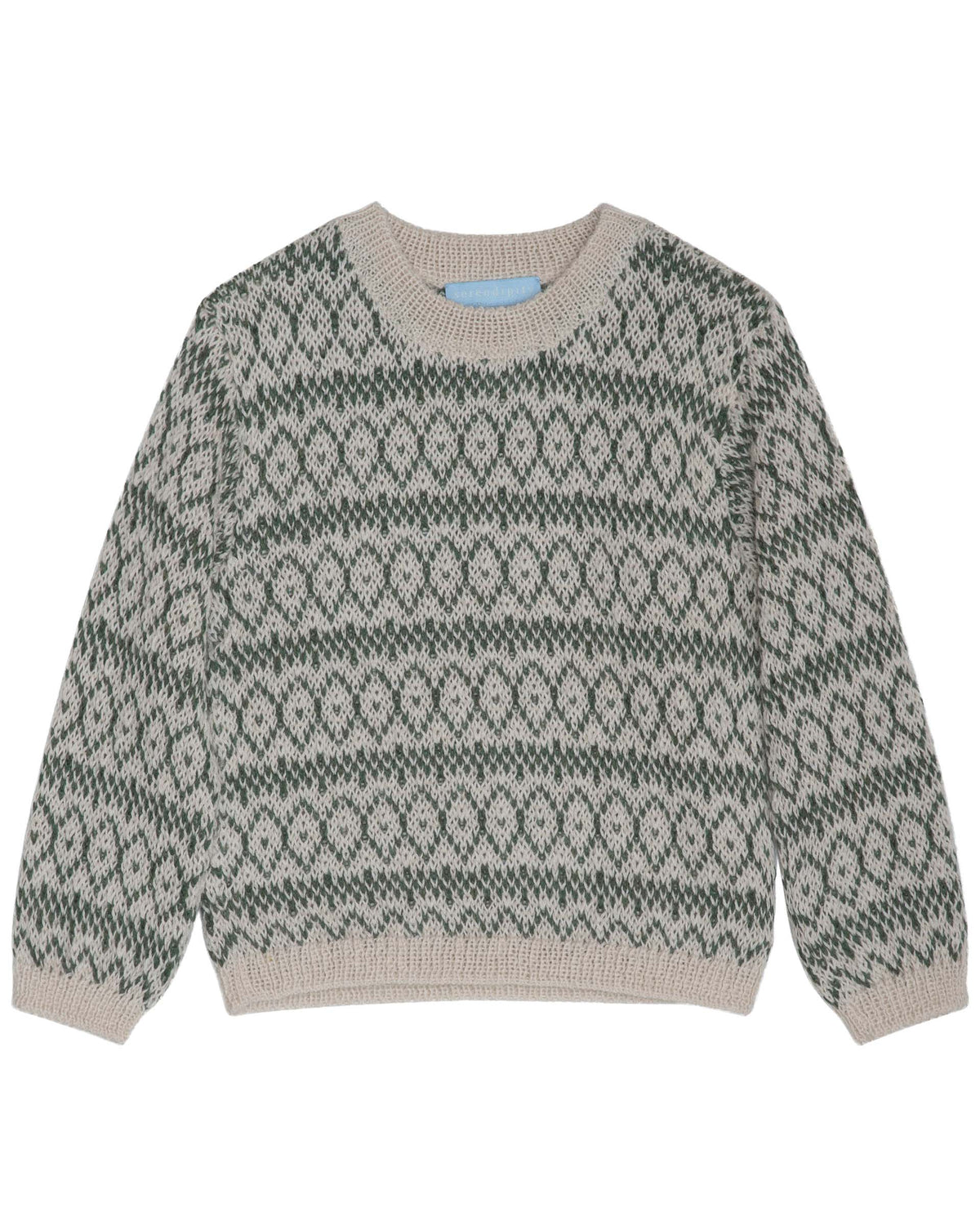 Alpaca children's sweater - creme