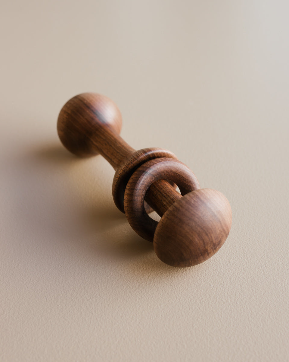 Wooden rattle copyright Ziloen