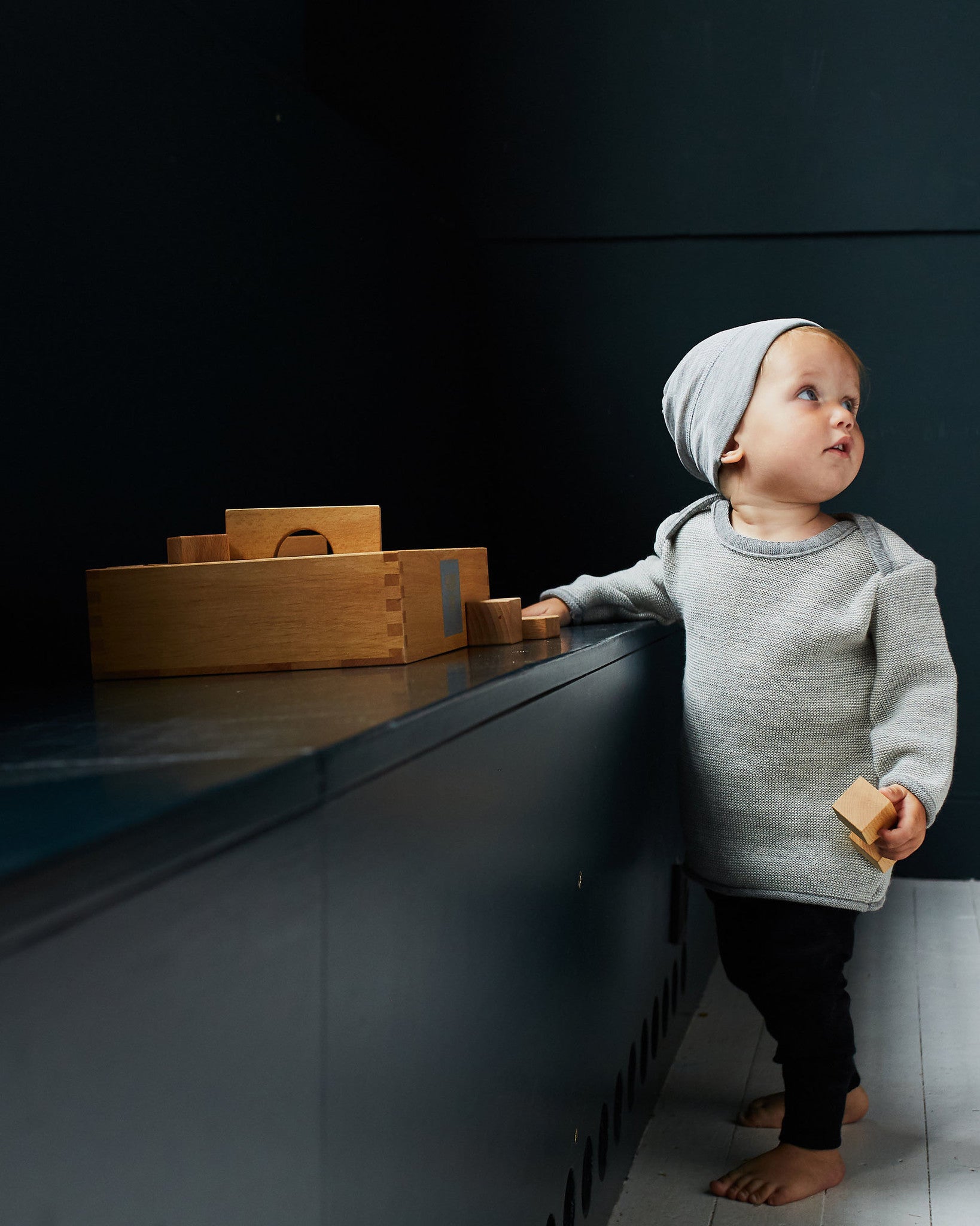 wooden story play blocks