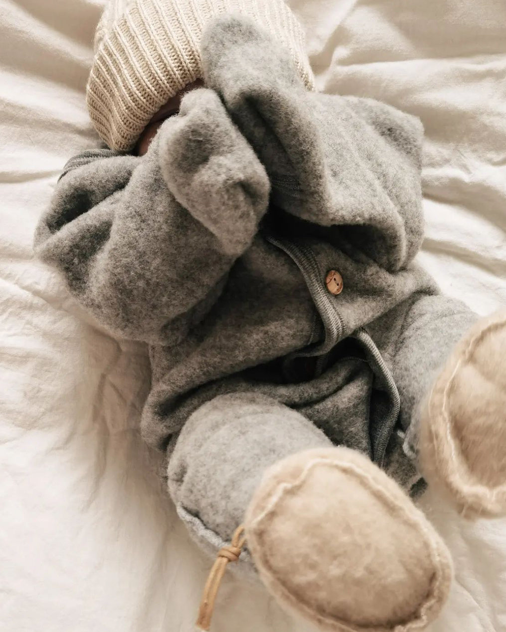 Ziloen© Engel Natur overall woolfleece-gray